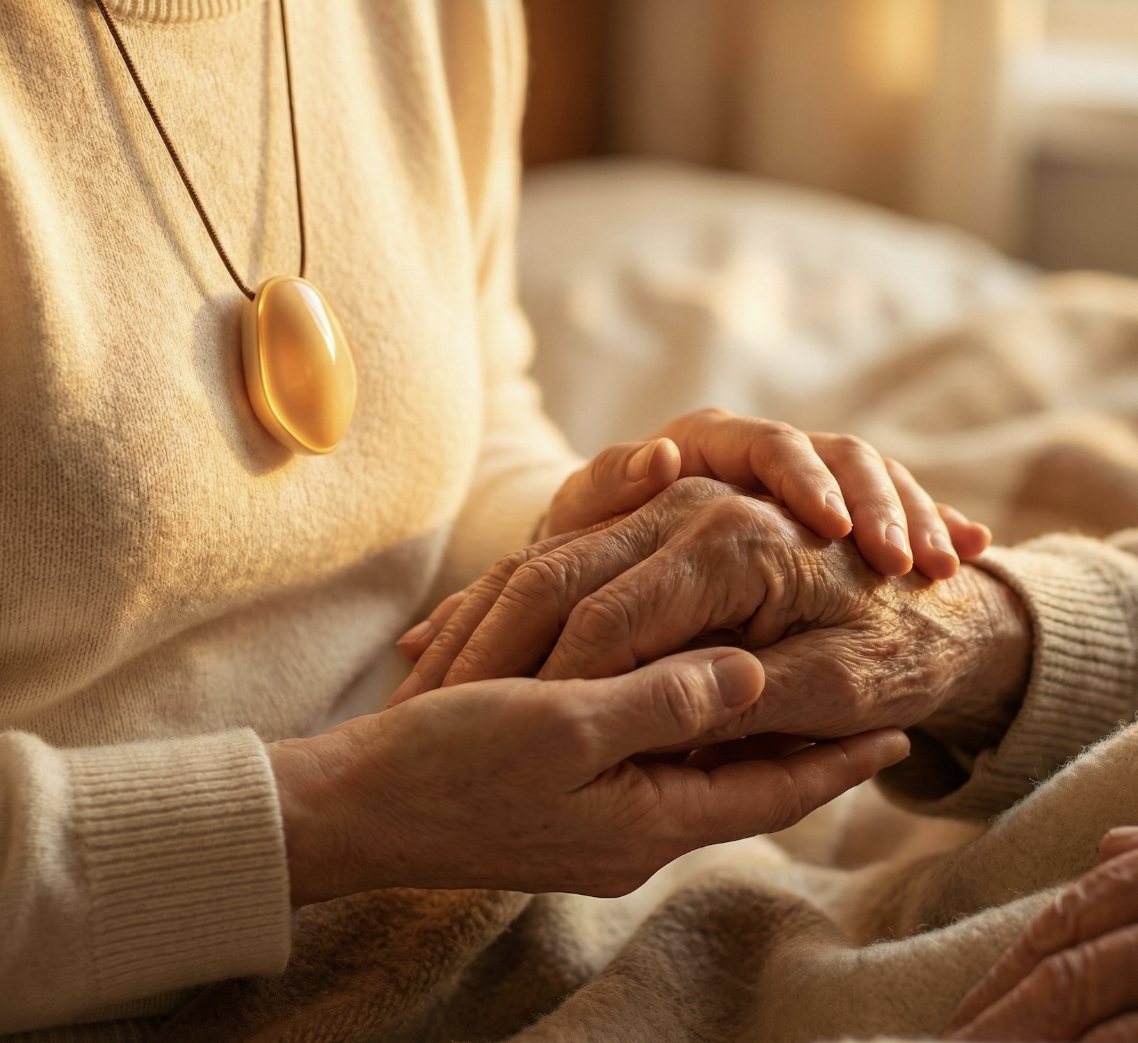 Caregiver with Amber